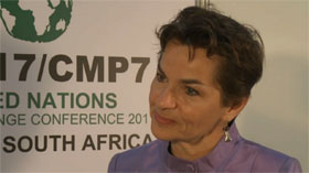 Christiana Figueres, head of the UNFCCC