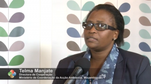 Rio+20: Telma Manjate, Ministry of Coordination of Environmental Action, Mozambique 