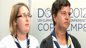 COP18: Girl guides speak for 10 million girls on climate change 