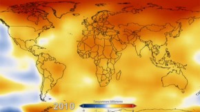 Watch global warming soar from 1880-2012