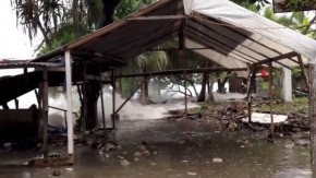 King tides swamp Marshall Islands