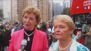 New York climate march: UN climate envoy Mary Robinson